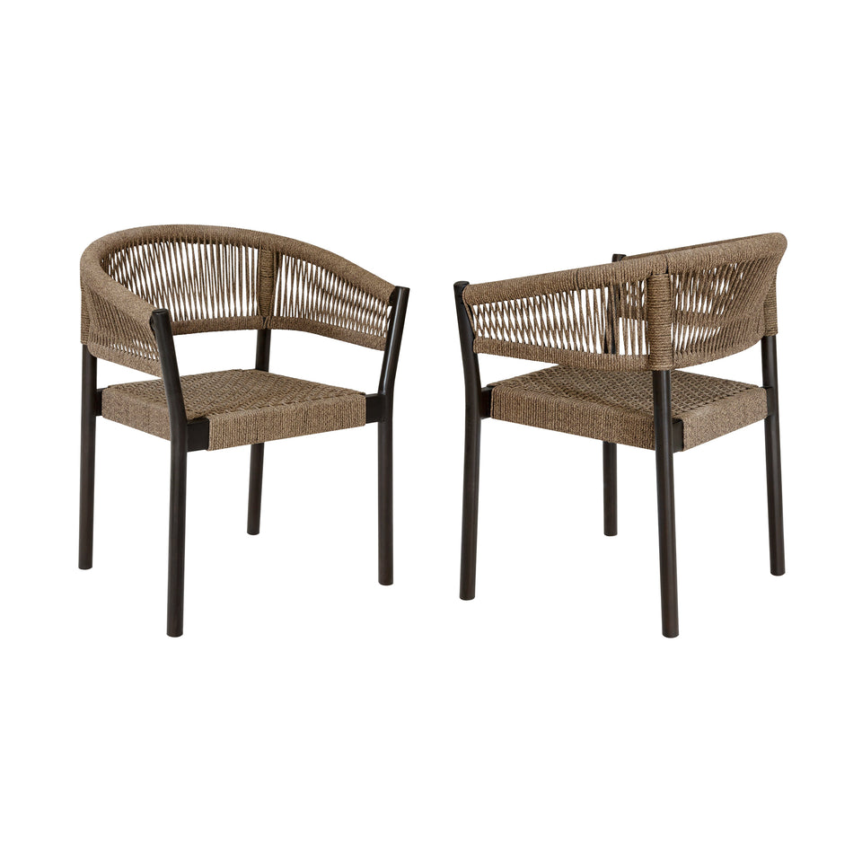 Doris Outdoor Dining Chair - Set of 2