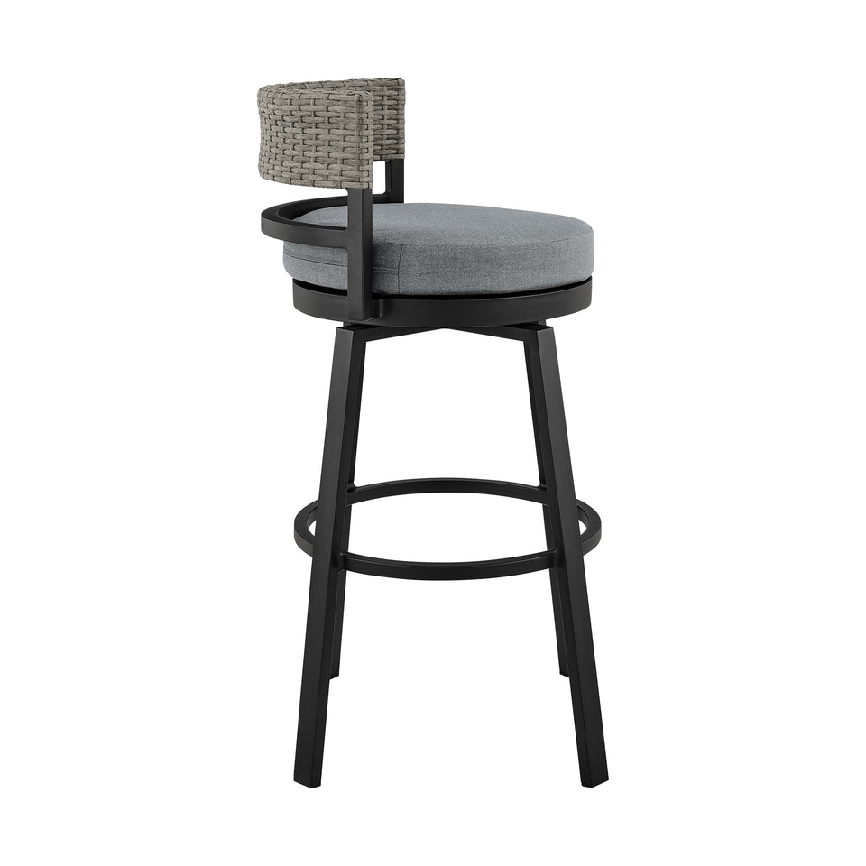 Encinitas Outdoor Swivel Bar Stool - Set of 3