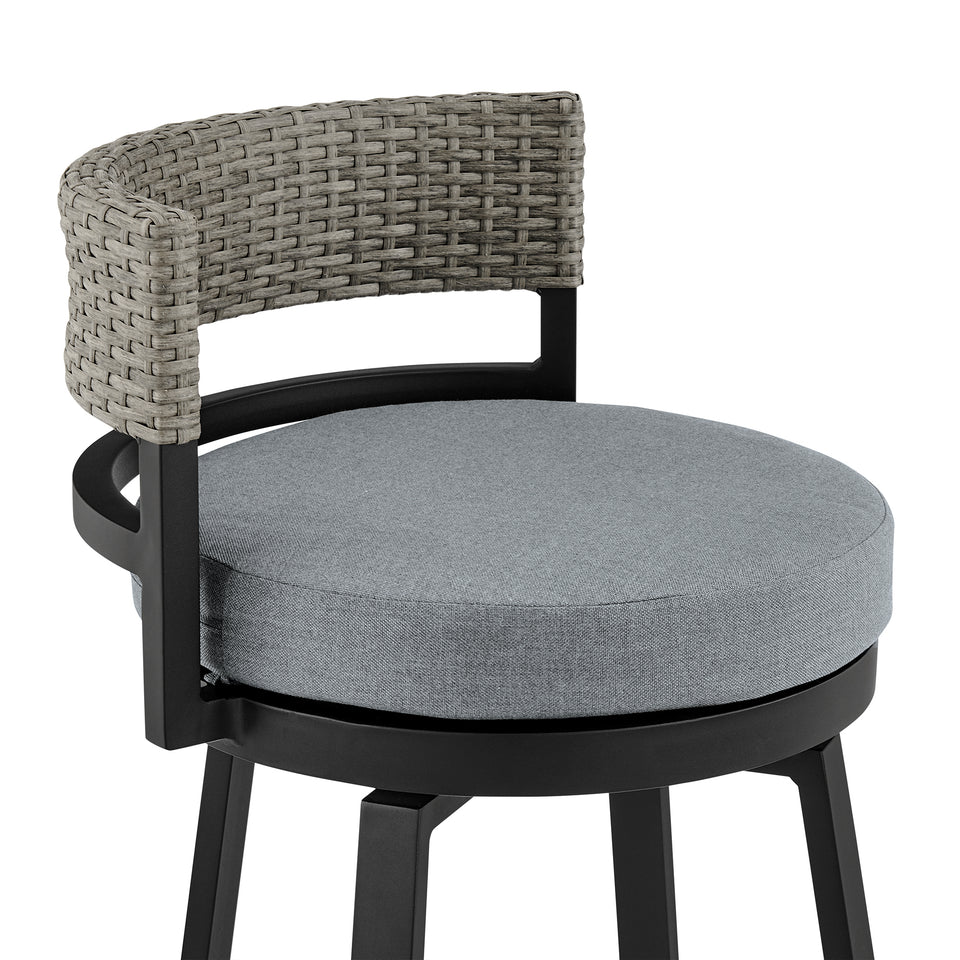 Encinitas Outdoor Swivel Bar Stool