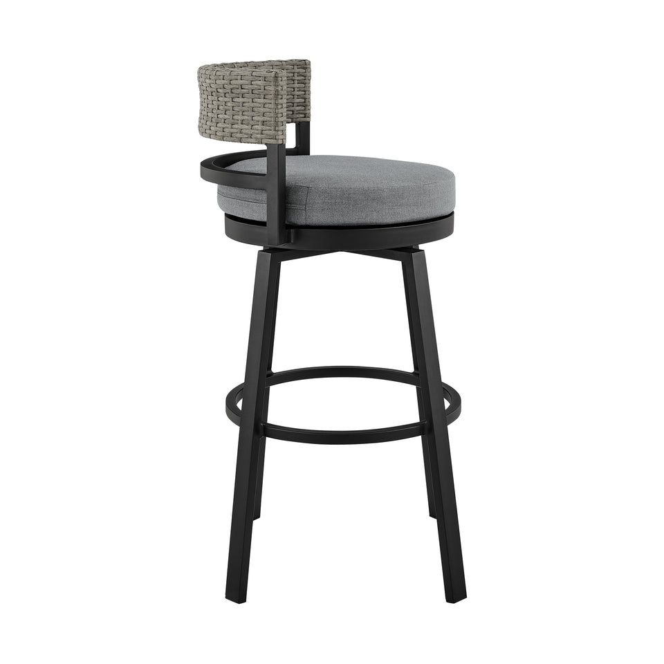 Encinitas Outdoor Swivel Bar Stool - Set of 3