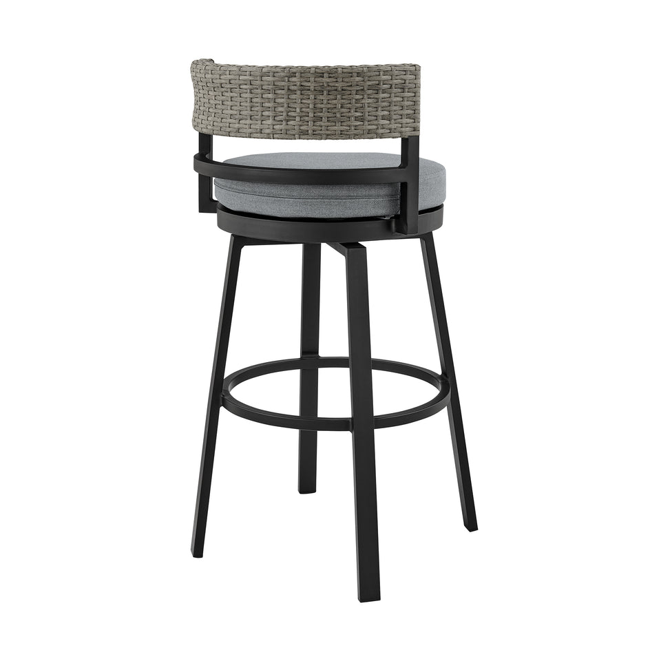 Encinitas Outdoor Swivel Bar Stool - Set of 2
