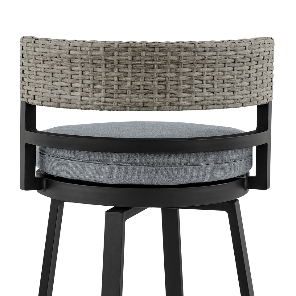 Encinitas Outdoor Swivel Bar Stool