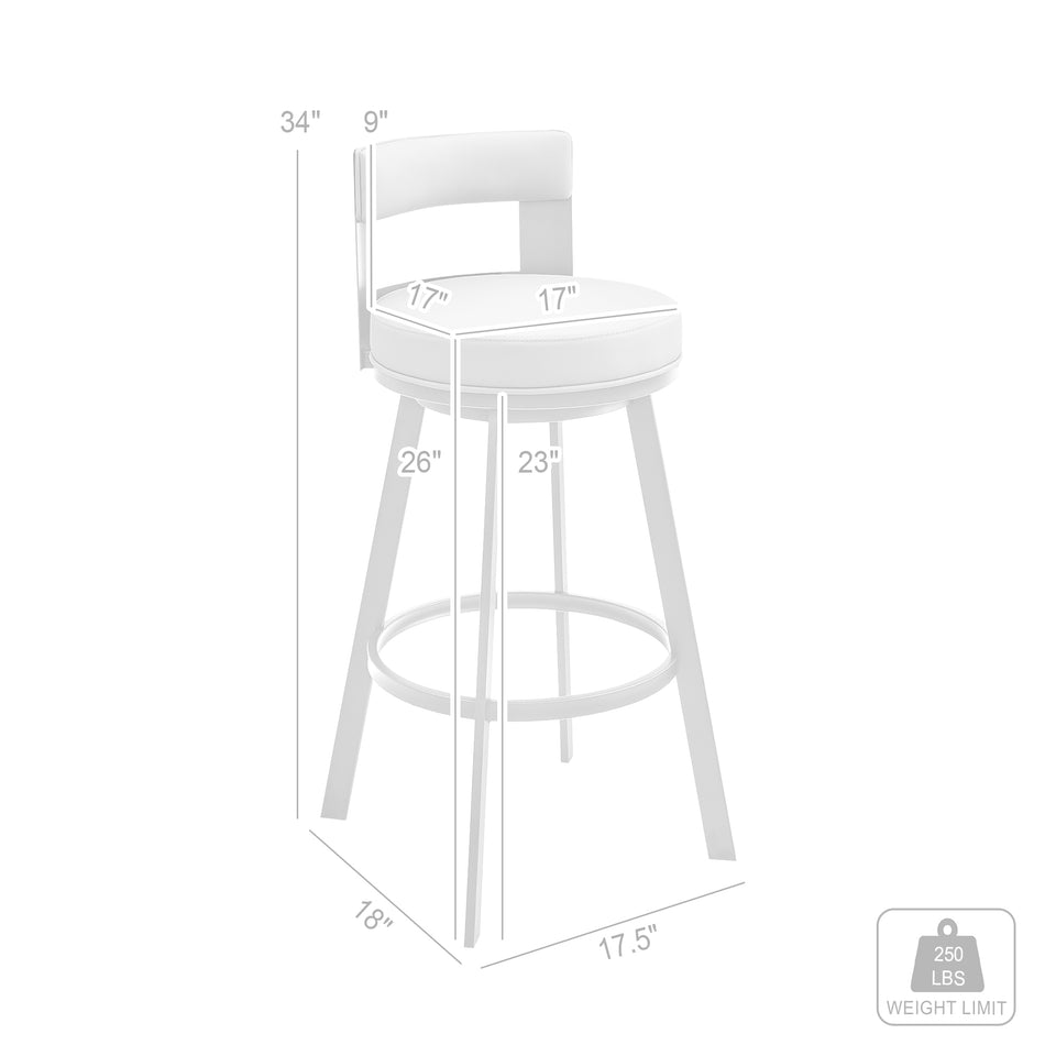 Flynn Swivel Counter Stool
