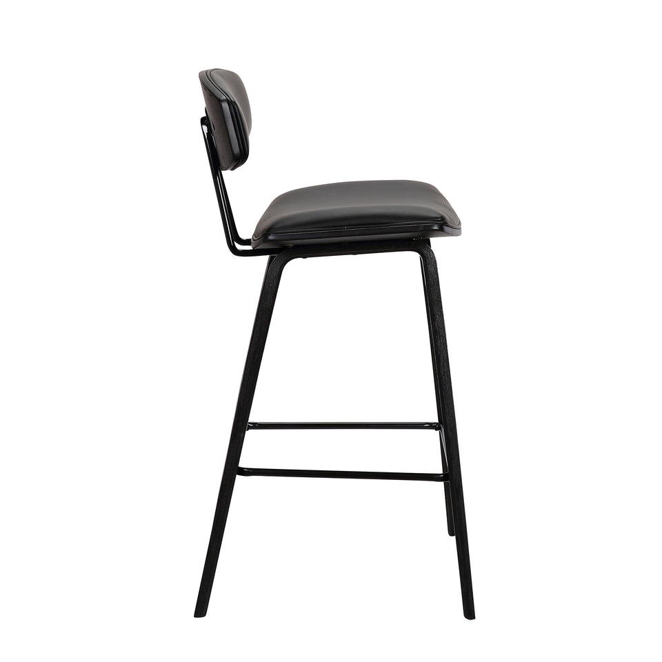Fox Mid-Century Modern Bar Stool - Set of 4