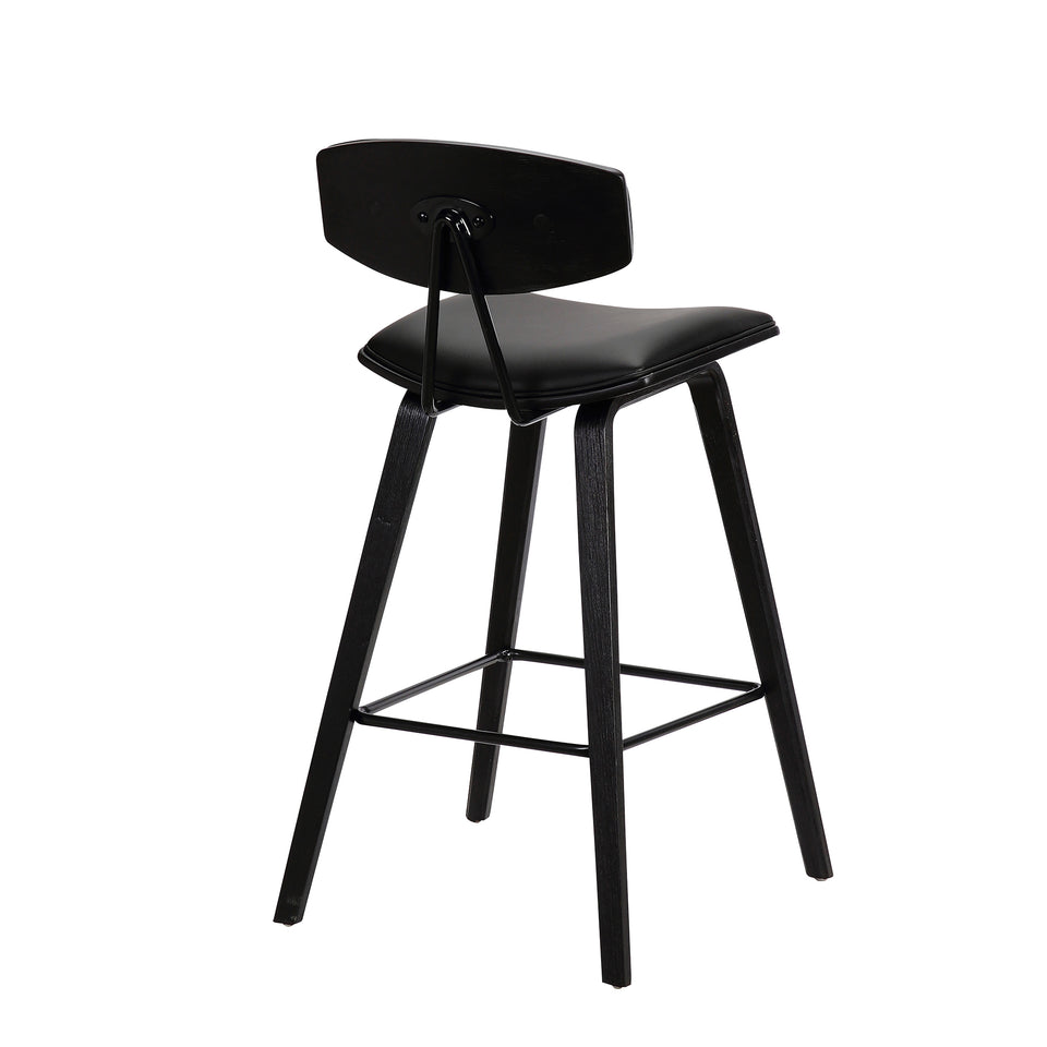 Fox Mid-Century Modern Bar Stool - Set of 2