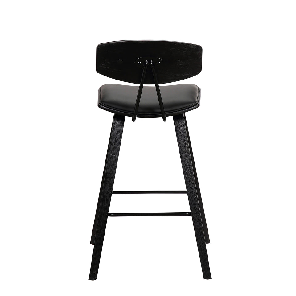 Fox Mid-Century Modern Bar Stool