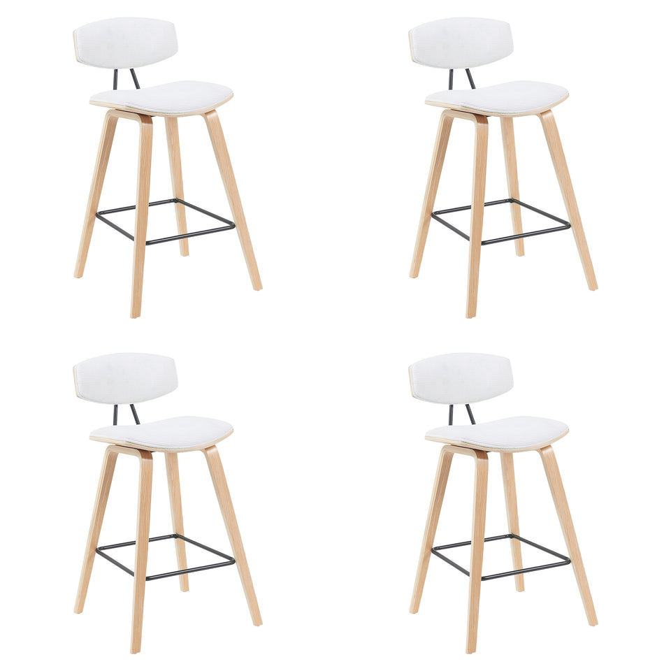 Fox Modern Bar Stool - Set of 4