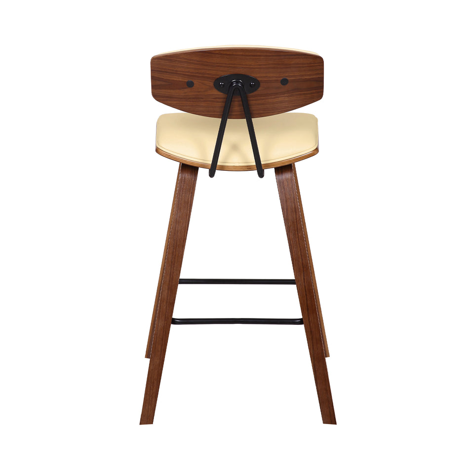 Fox Mid-Century Modern Bar Stool - Set of 4