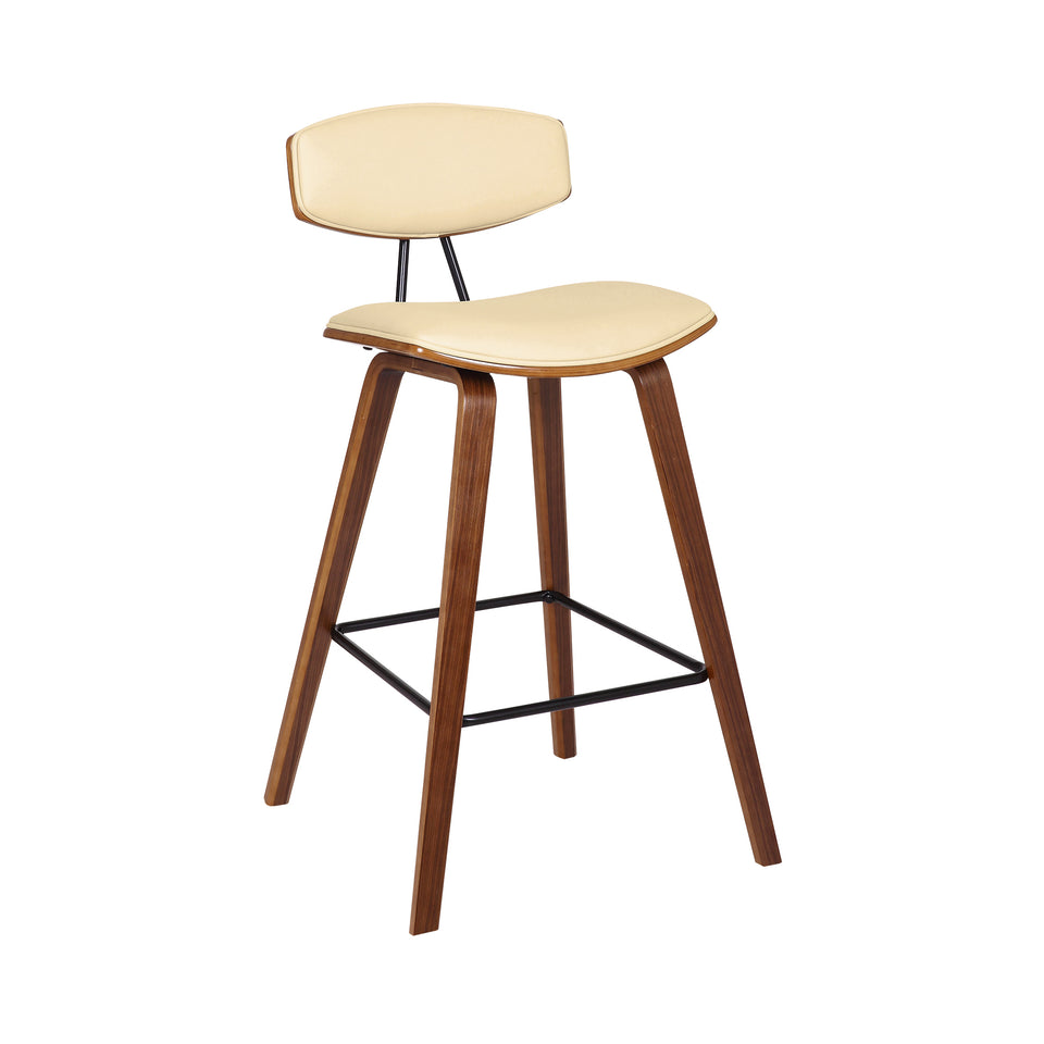 Fox Mid-Century Modern Bar Stool