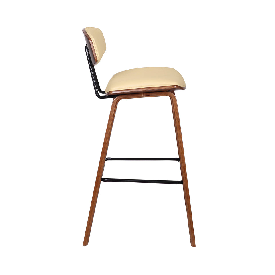 Fox Mid-Century Modern Bar Stool - Set of 4
