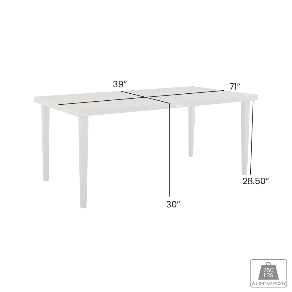 Grenada Outdoor Rectangle Dining Table