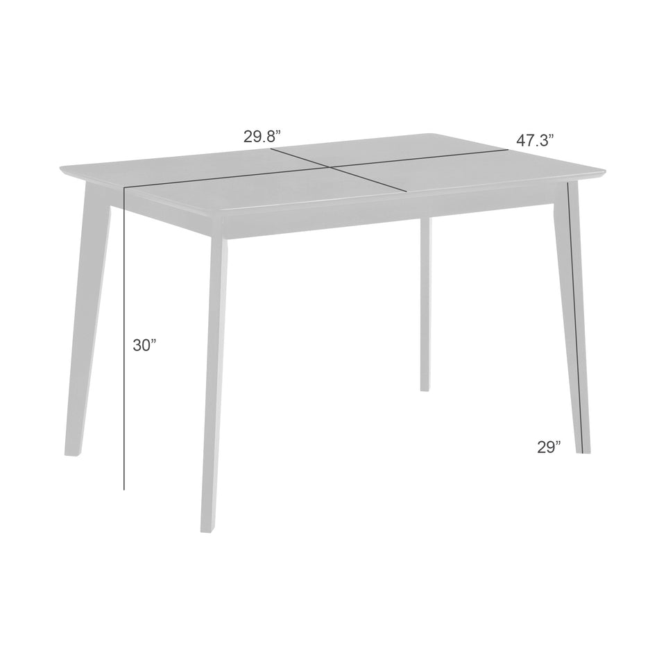 Gina Modern Dining Table Seats 4