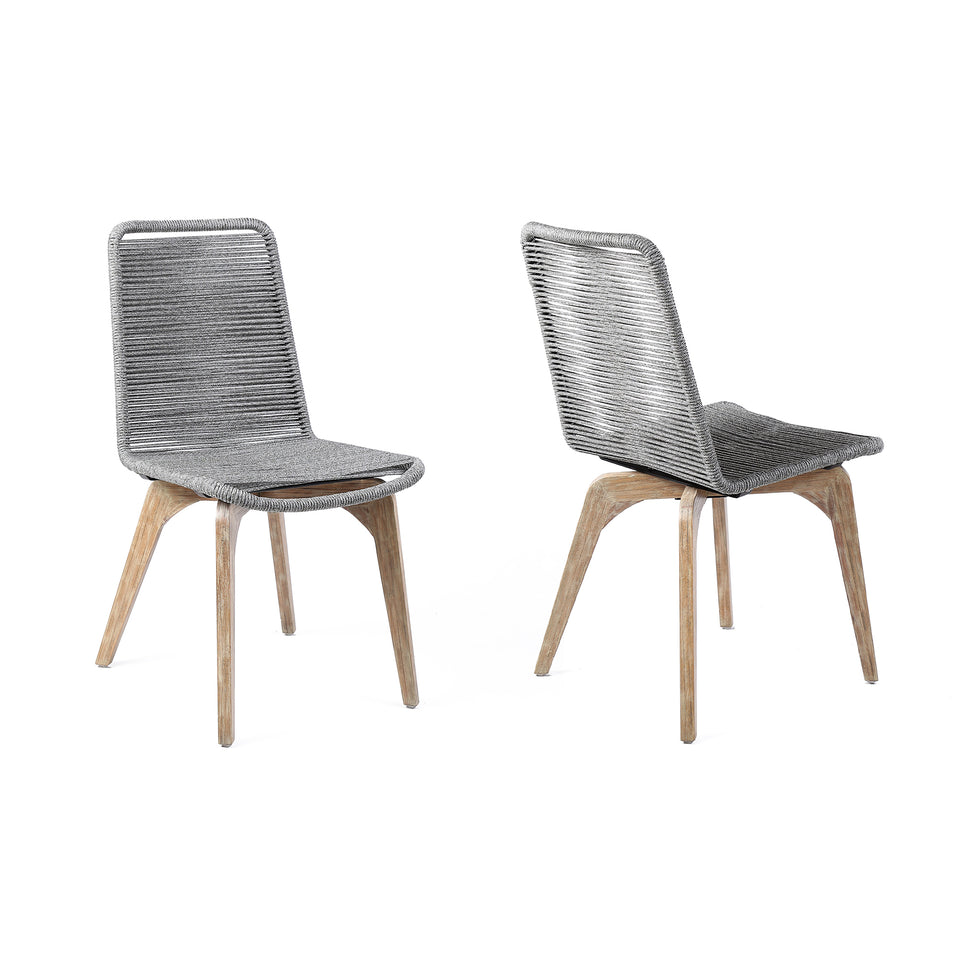 Island Outdoor Dining Chairs - Set of 2