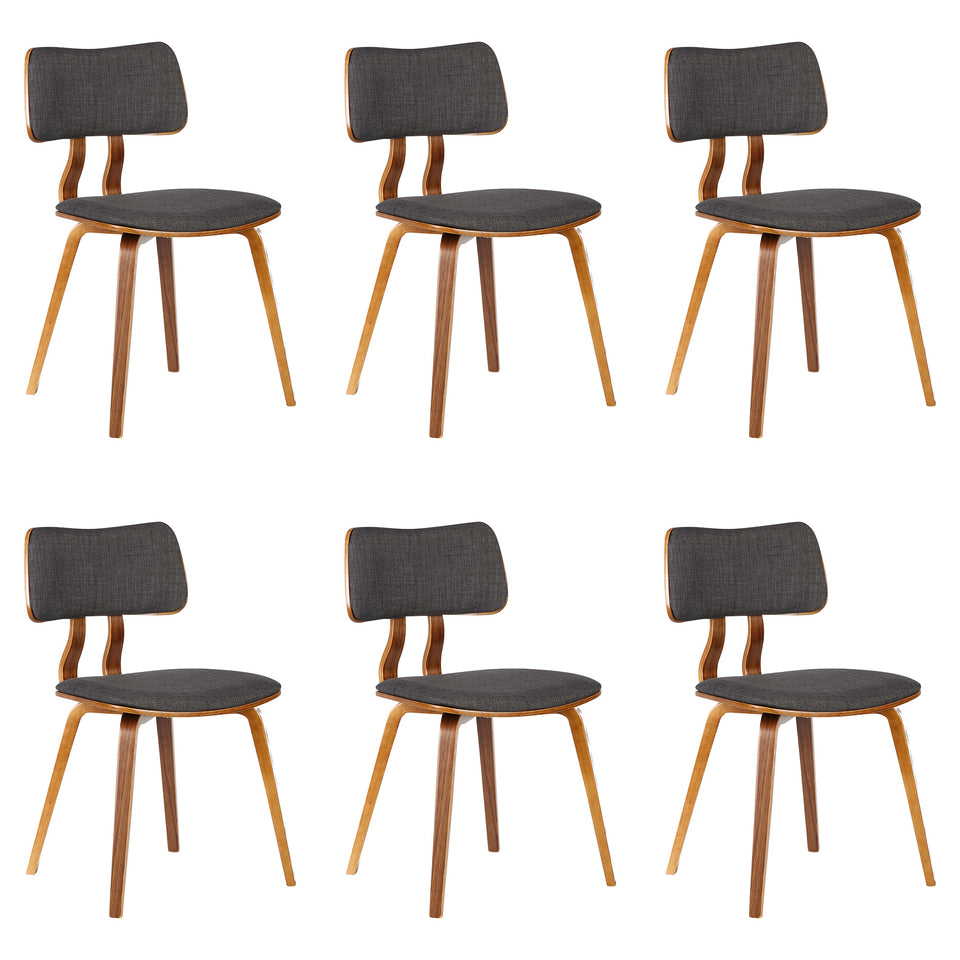 Jaguar Mid-Century Dining Chair - Set of 6