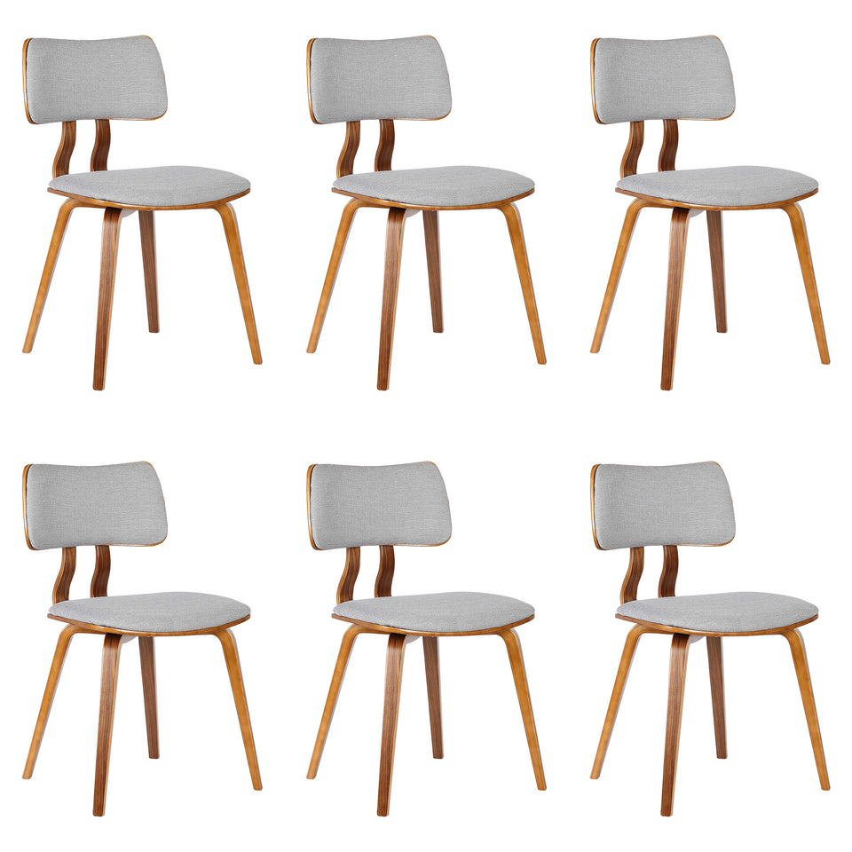 Jaguar Mid-Century Dining Chair - Set of 6