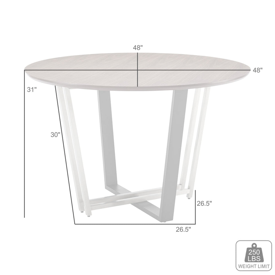 Joana 48" Round Dining Table