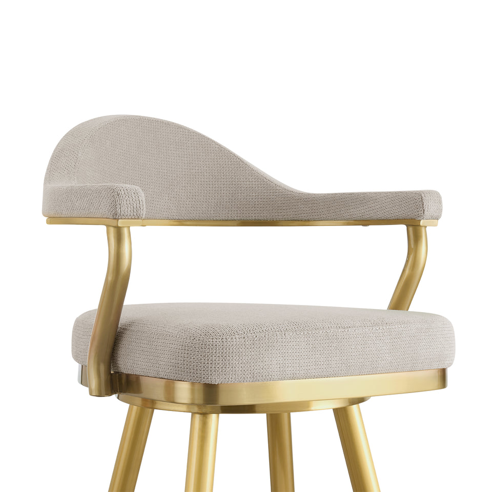 Justin Swivel Bar Stool