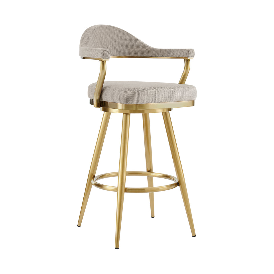 Justin Swivel Bar Stool