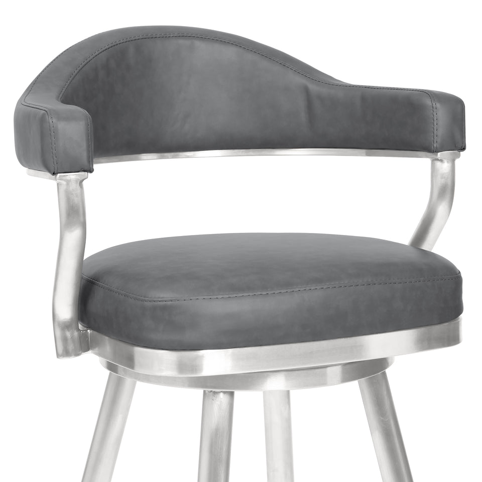 Justin Swivel Bar Stool