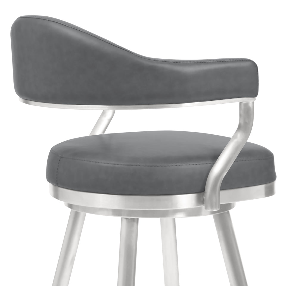 Justin Swivel Bar Stool