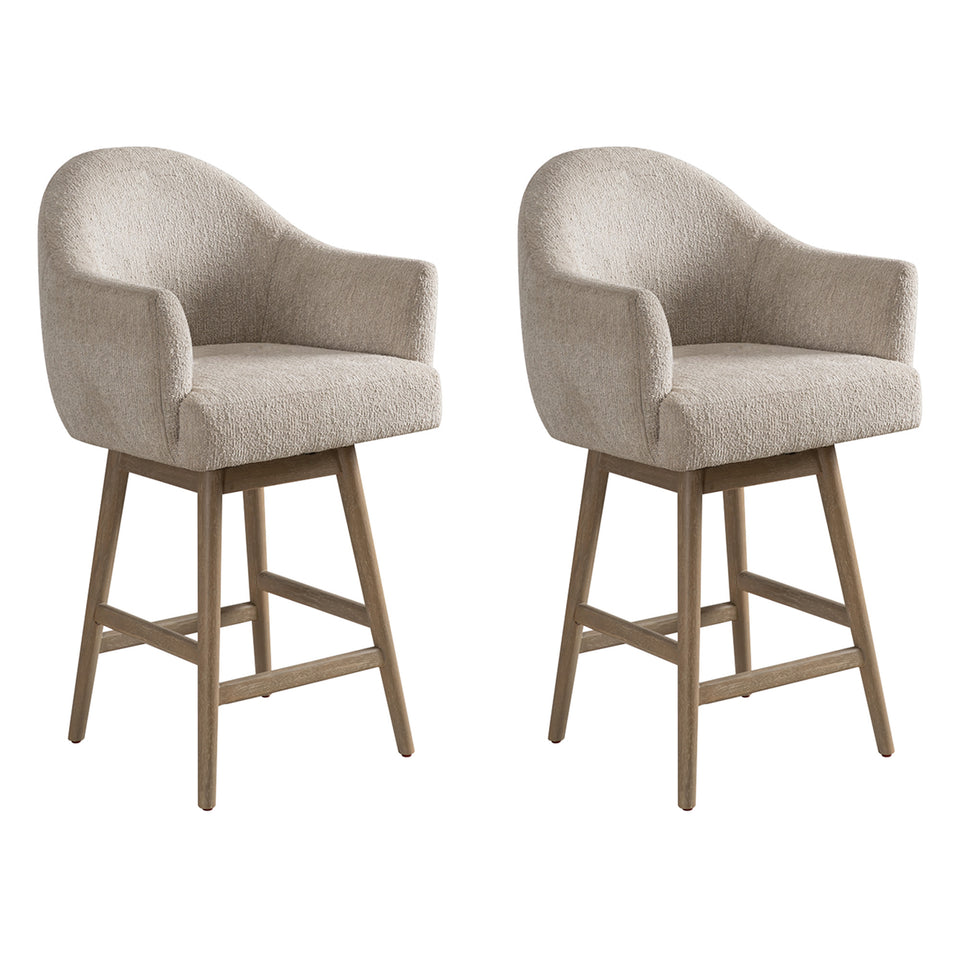 Jaxon Swivel Barstool - Set of 2