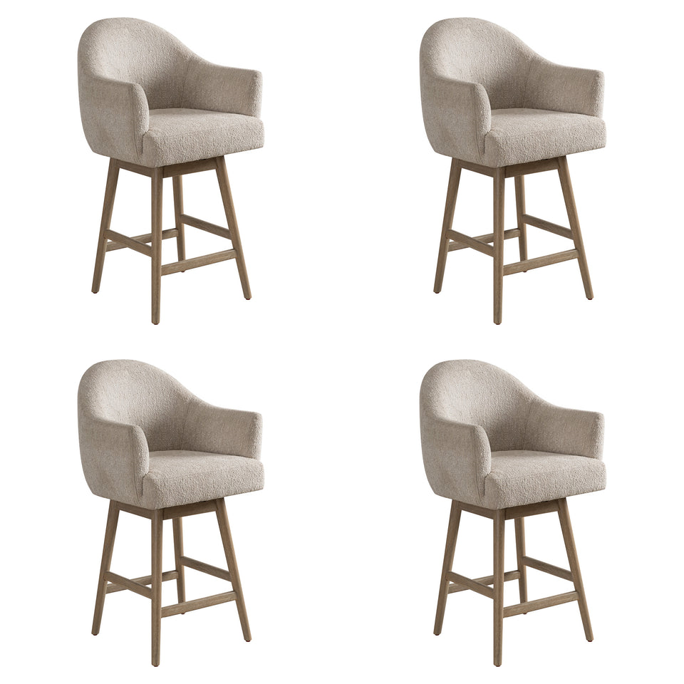 Jaxon Swivel Barstool - Set of 4