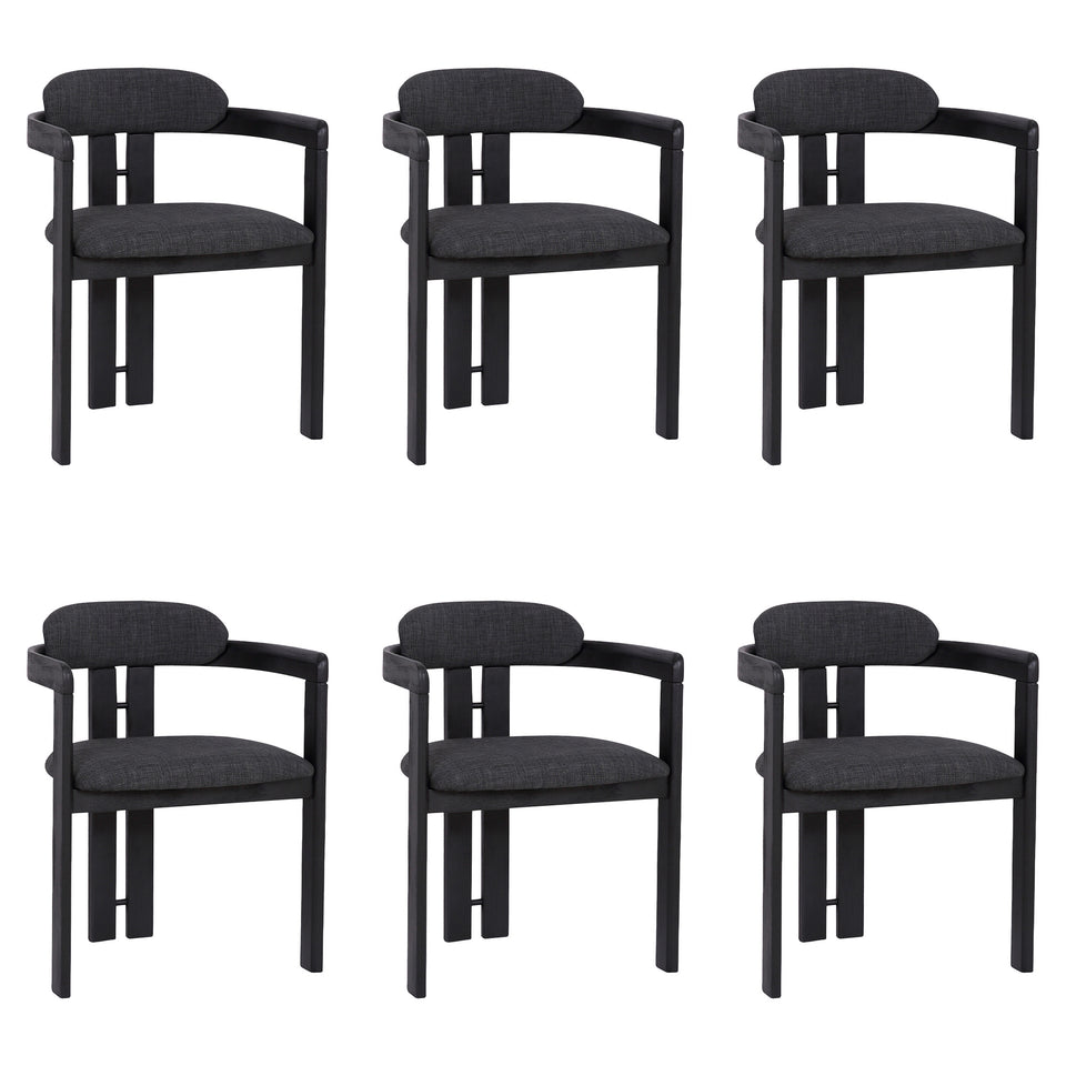 Jazmin Contemporary Dining Chair - Set of 6