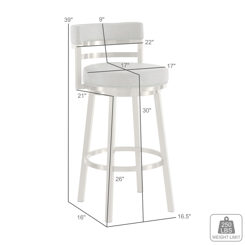 Madrid Swivel Bar Stool
