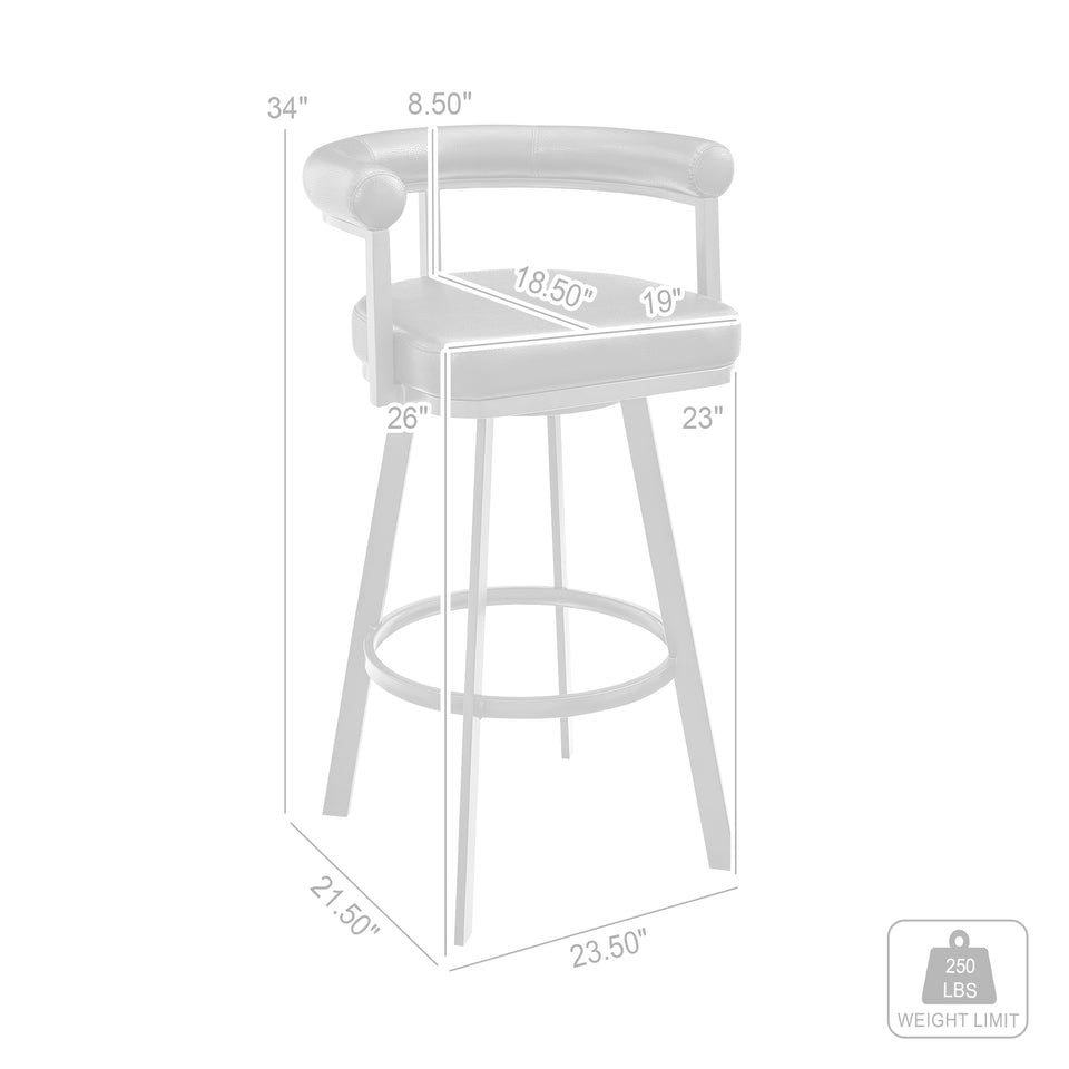 Magnolia Swivel Counter Stool