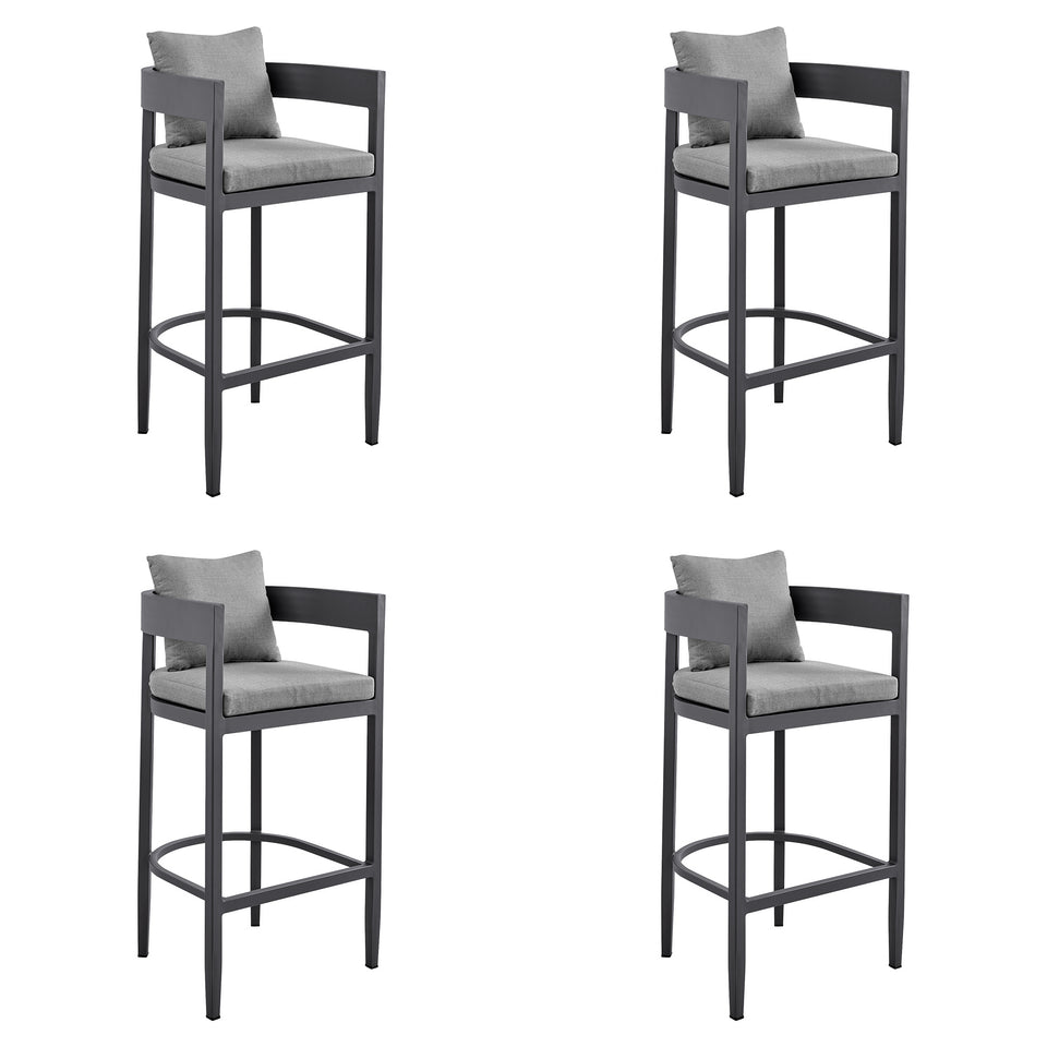 Menorca Outdoor Bar Stool - Set of 4