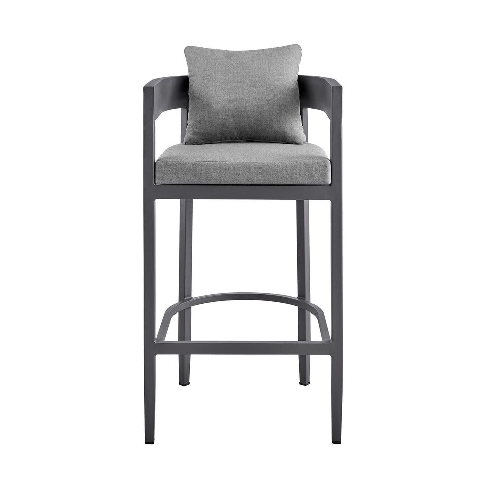 Menorca Outdoor Bar Stool - Set of 3