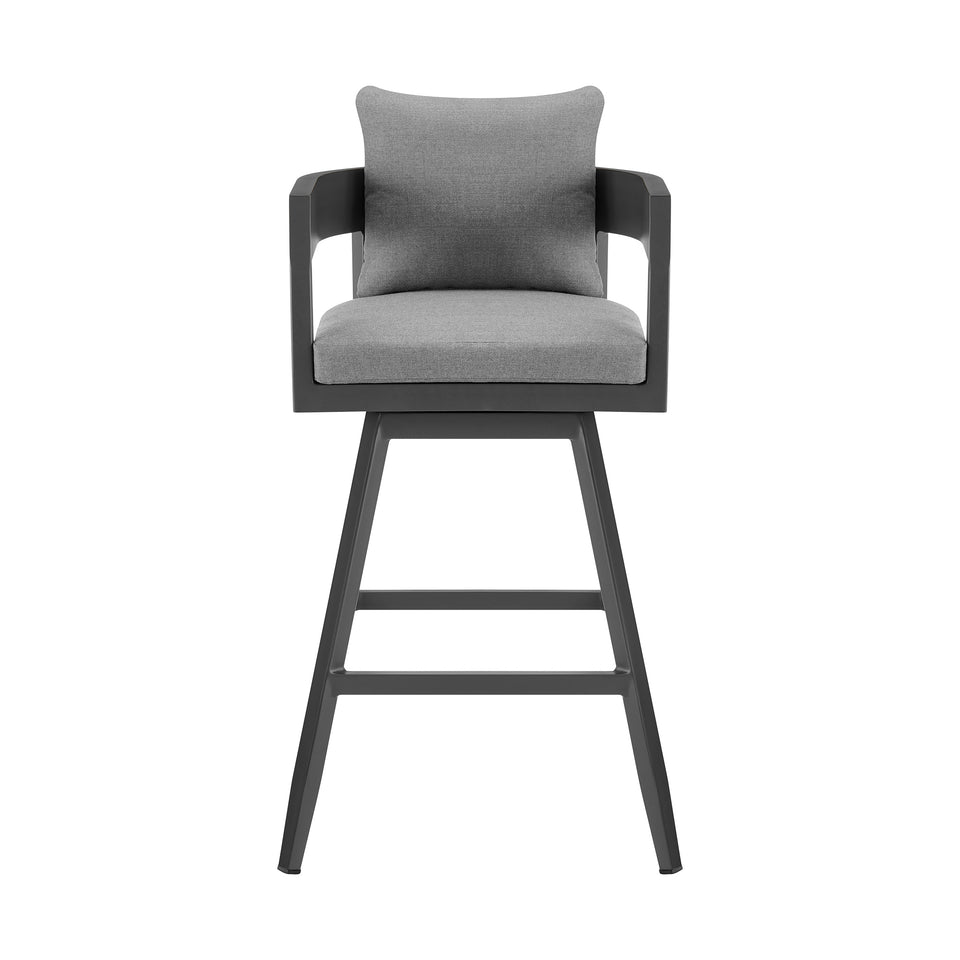 Menorca Outdoor Swivel Counter Stool - Set of 4