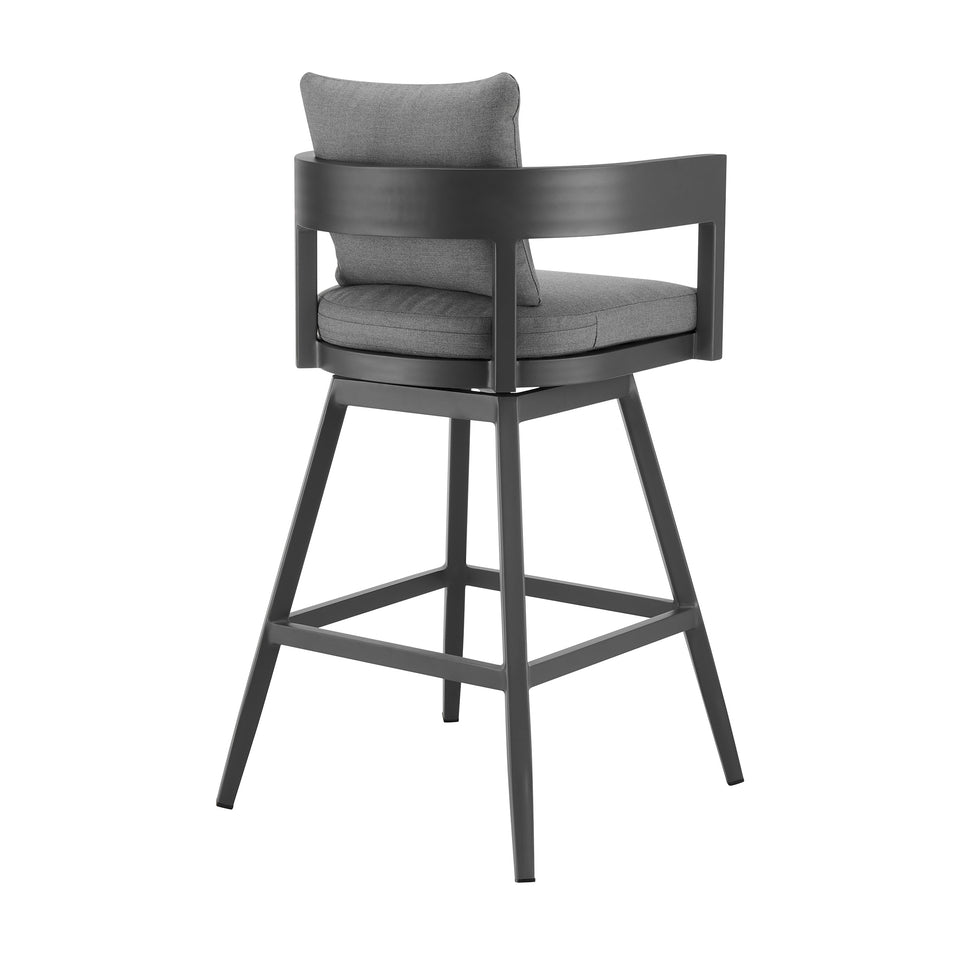 Menorca Outdoor Swivel Counter Stool