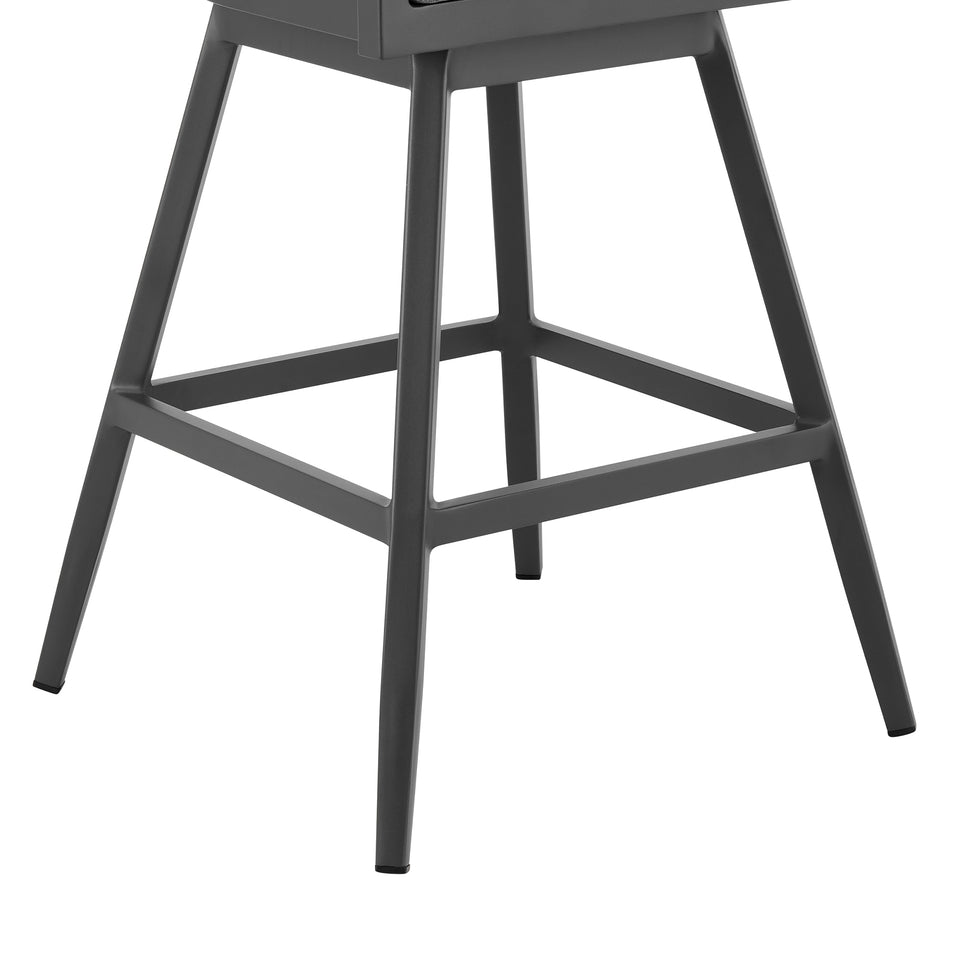 Menorca Outdoor Swivel Counter Stool - Set of 2