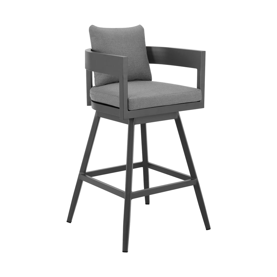 Menorca Outdoor Swivel Counter Stool