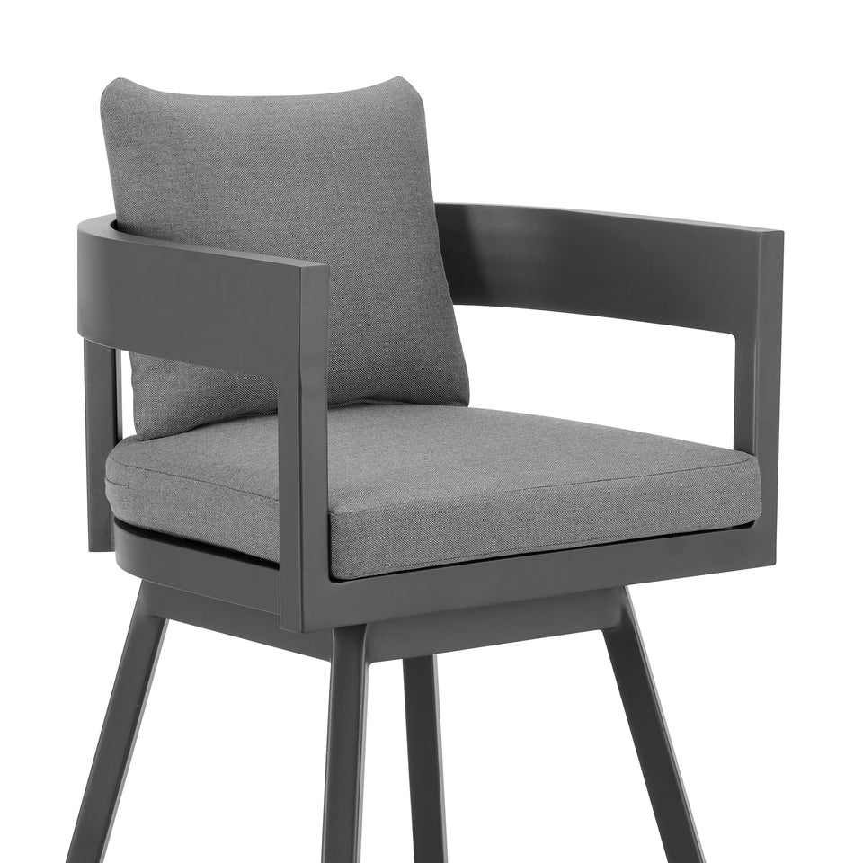 Menorca Outdoor Swivel Bar Stool