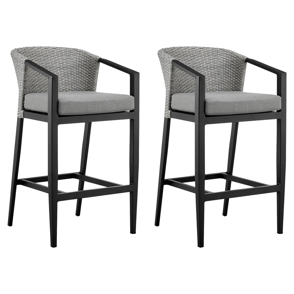 Palma Outdoor Bar Stool - Set of 2