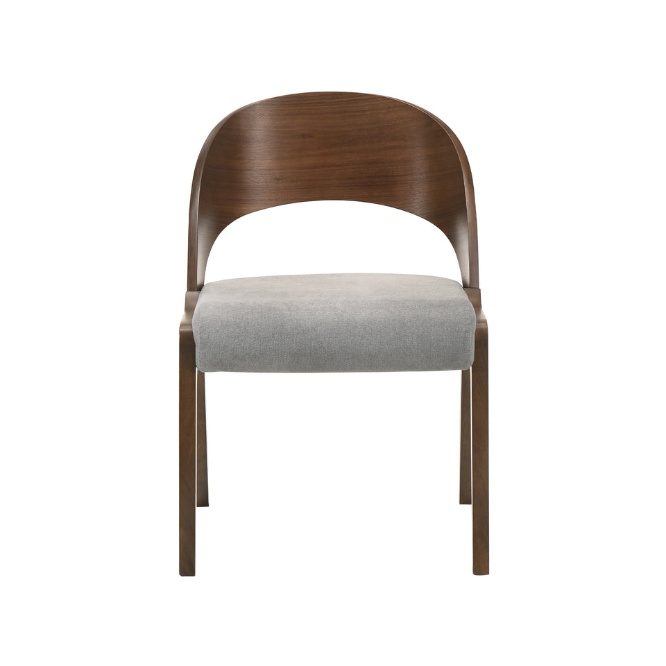 Polly Mid-Century Upholstered Dining Chairs - Set of 2