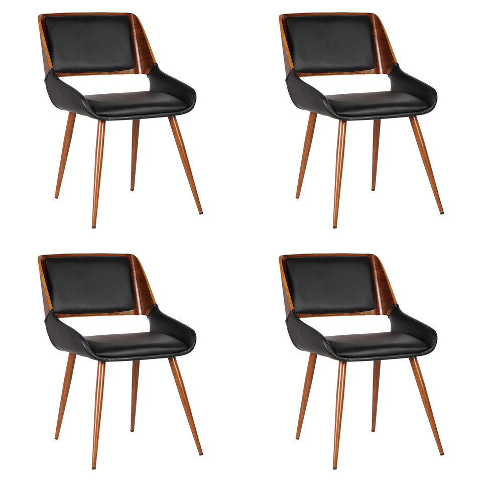 Panda Mid-Century Dining Chair - Set of 4