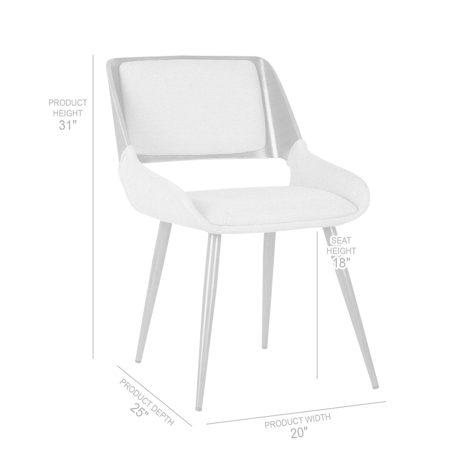 Panda Mid-Century Dining Chair - Set of 2