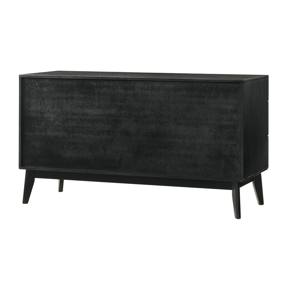 Petra 6 Drawer Wood Dresser