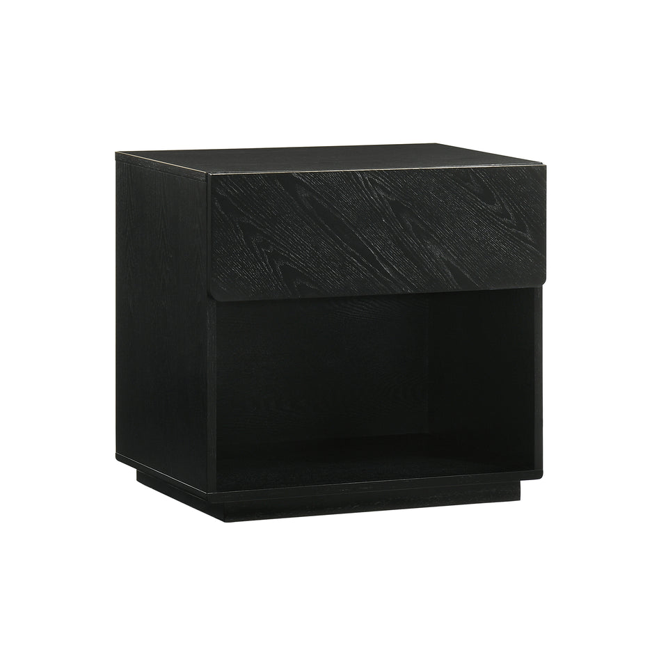 Petra 1 Drawer Wood Nightstand