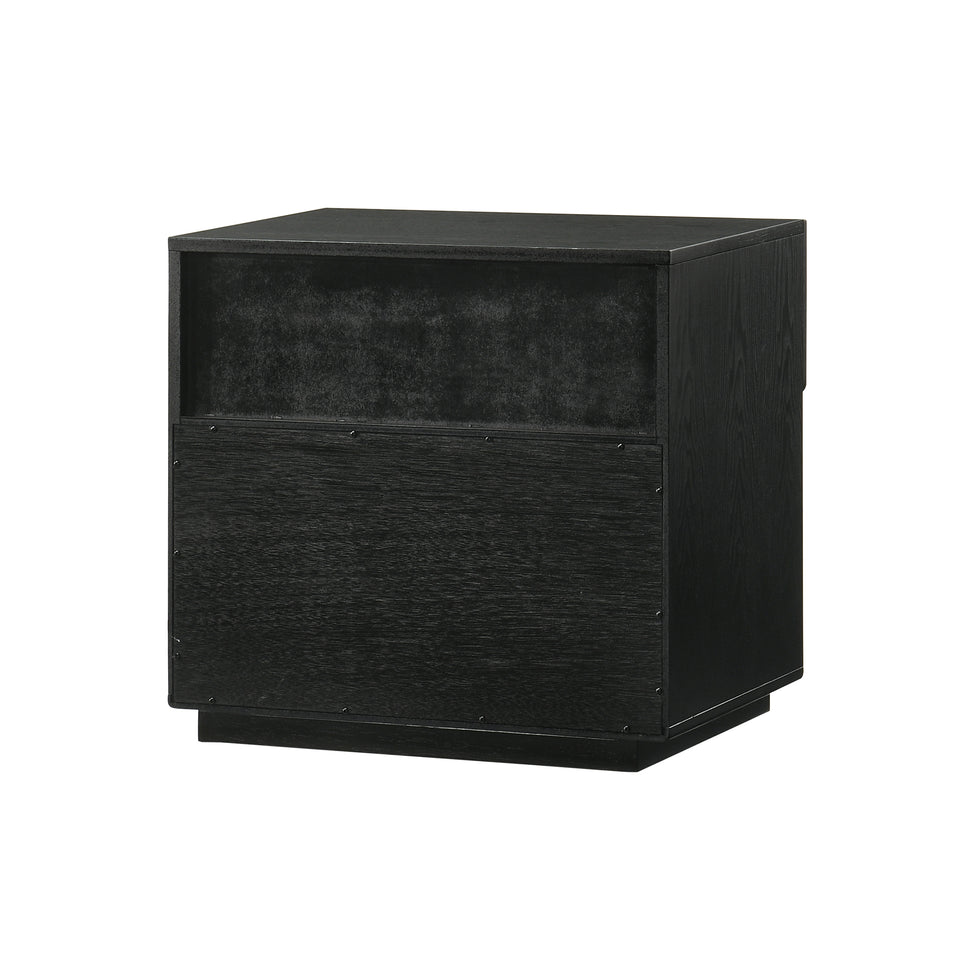 Petra 1 Drawer Wood Nightstand