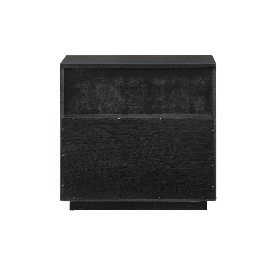 Petra 1 Drawer Wood Nightstand