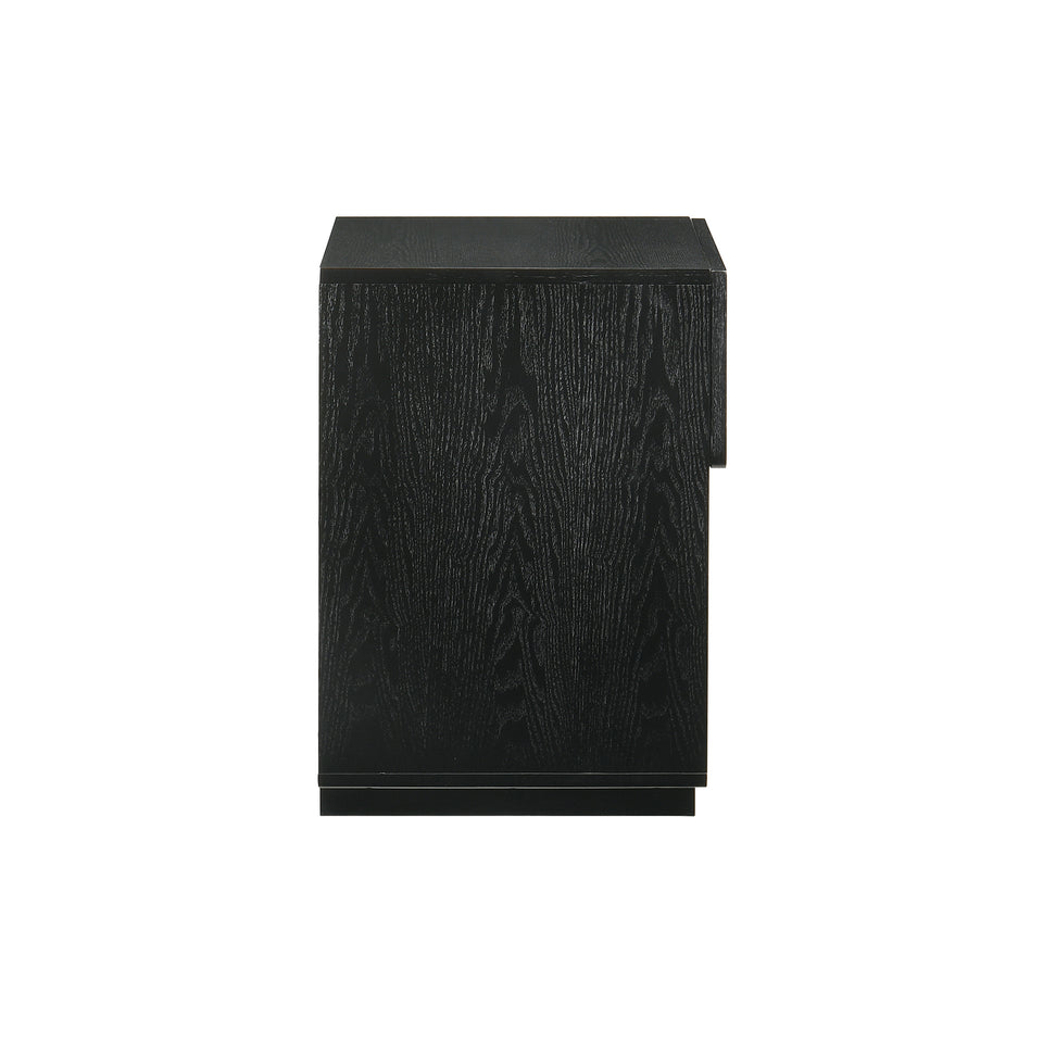 Petra 1 Drawer Wood Nightstand