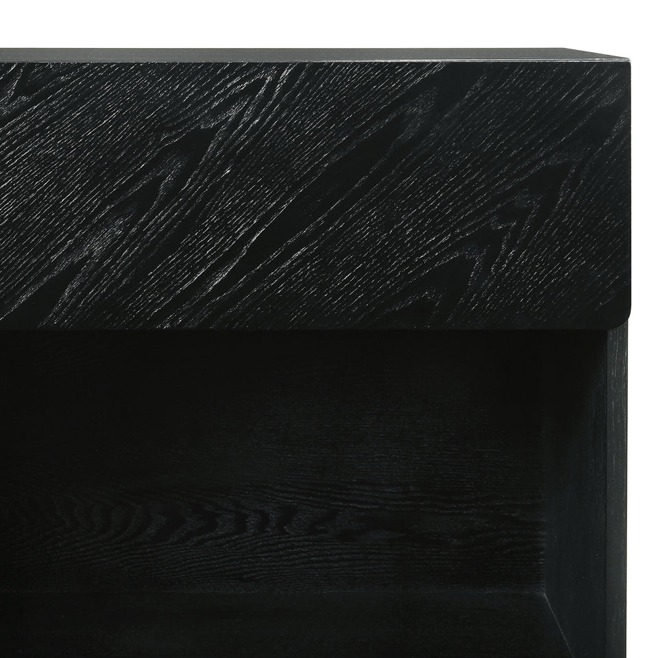 Petra 1 Drawer Wood Nightstand