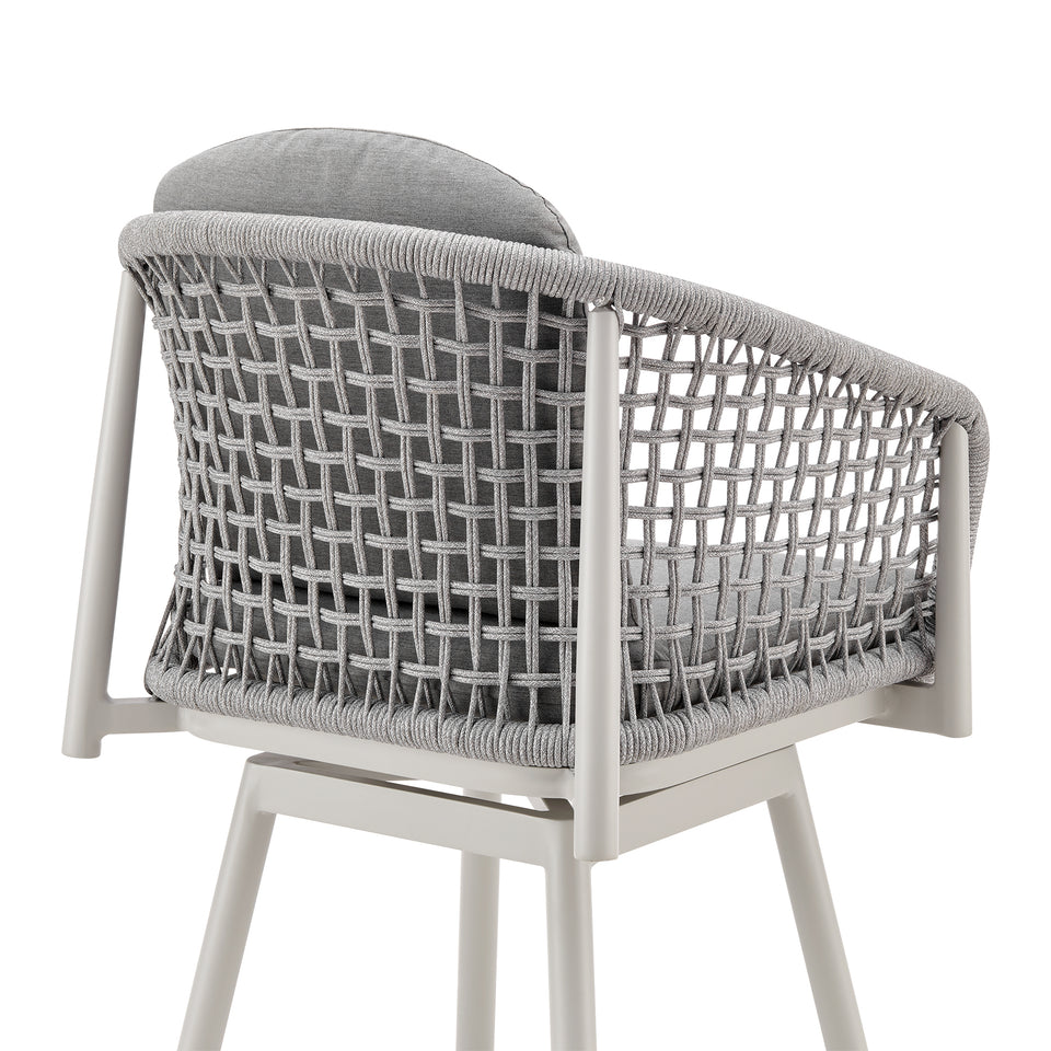 Rhodes Outdoor Swivel Counter Stool - Set of 2