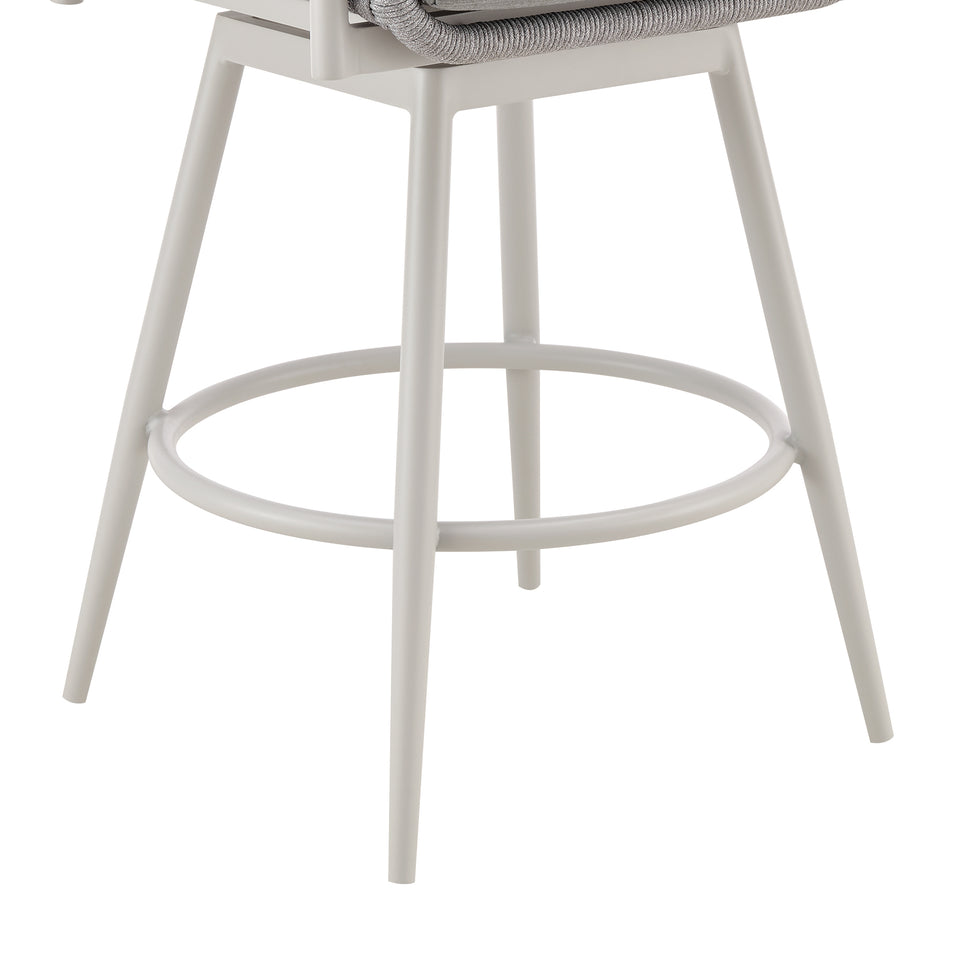 Rhodes Outdoor Swivel Counter Stool - Set of 3