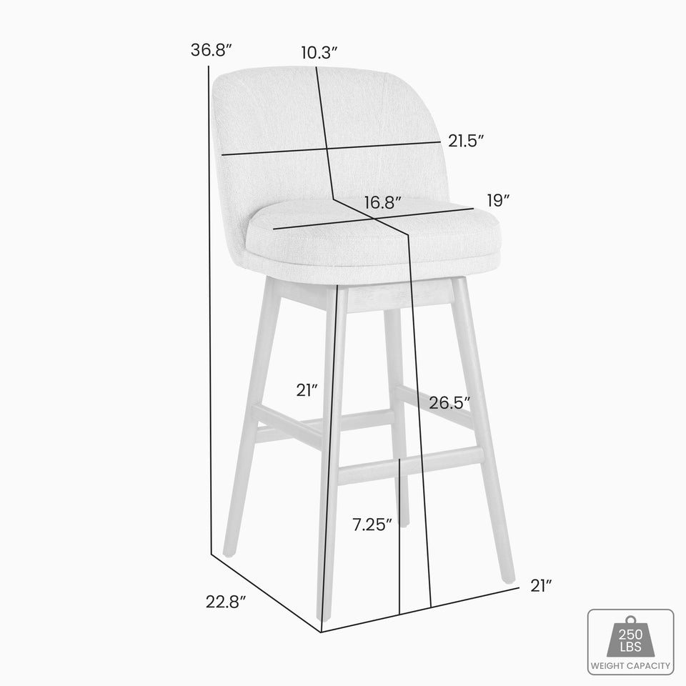 Sadie Barstool - Set of 2