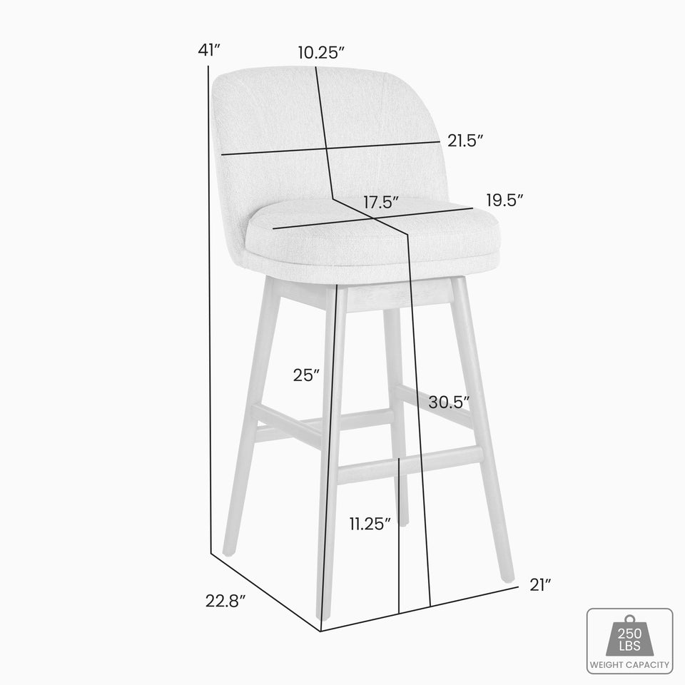 Sadie Barstool - Set of 2